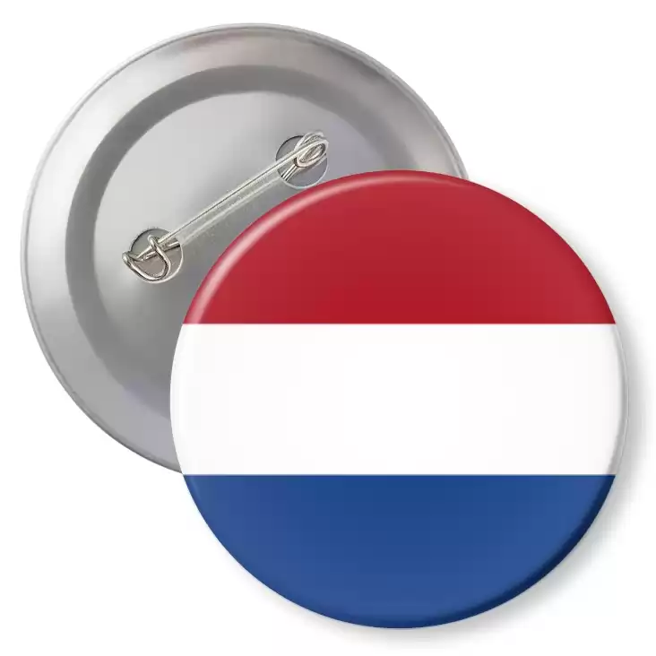 przypinka z agrafką Flaga Holandia