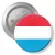 Przypinka z agrafką Flaga Luxemburg