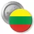 Przypinka z agrafką Flaga Litwa