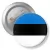 Przypinka z agrafką Flaga Estonia