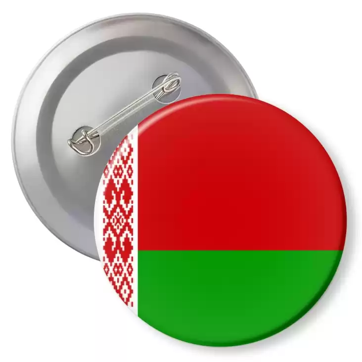przypinka z agrafką Flaga Białoruś