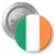 Przypinka z agrafką Flaga Irlandia