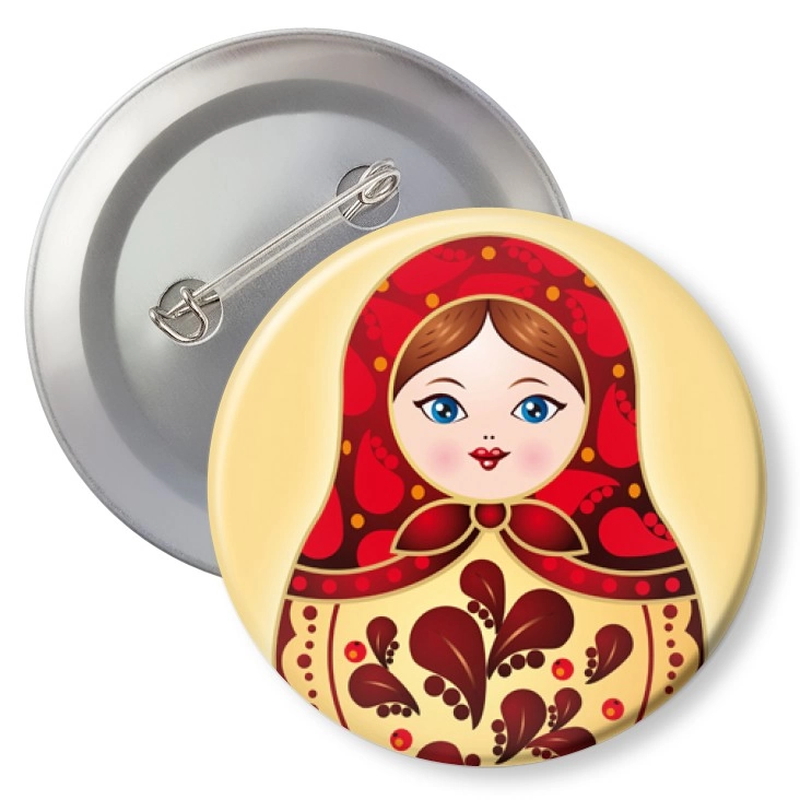 przypinka z agrafką Matryoshka