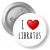 Przypinka z agrafką I love Libratus