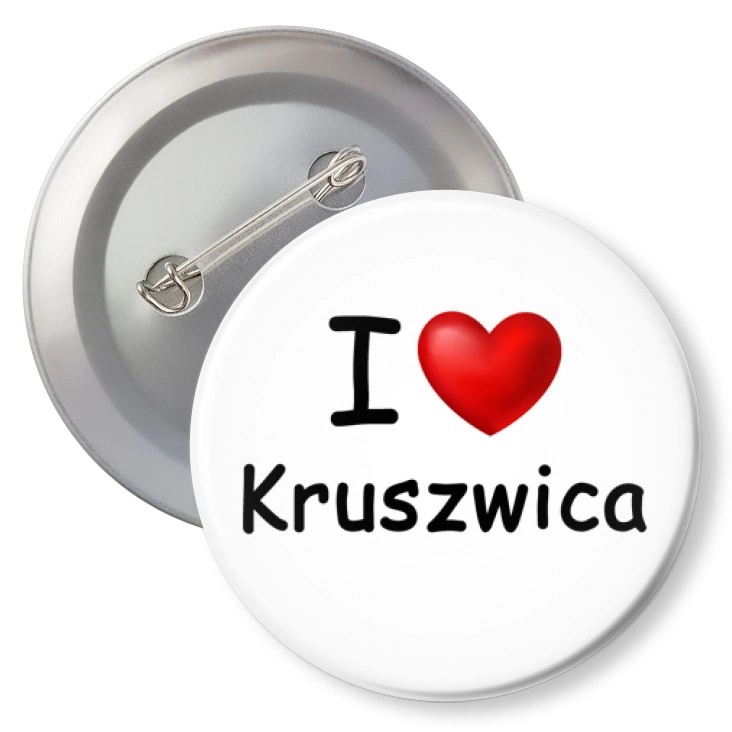 przypinkaI love Kruszwica