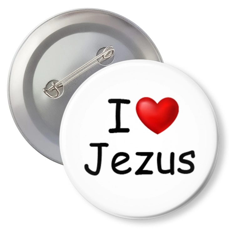 przypinkaI love Jezus