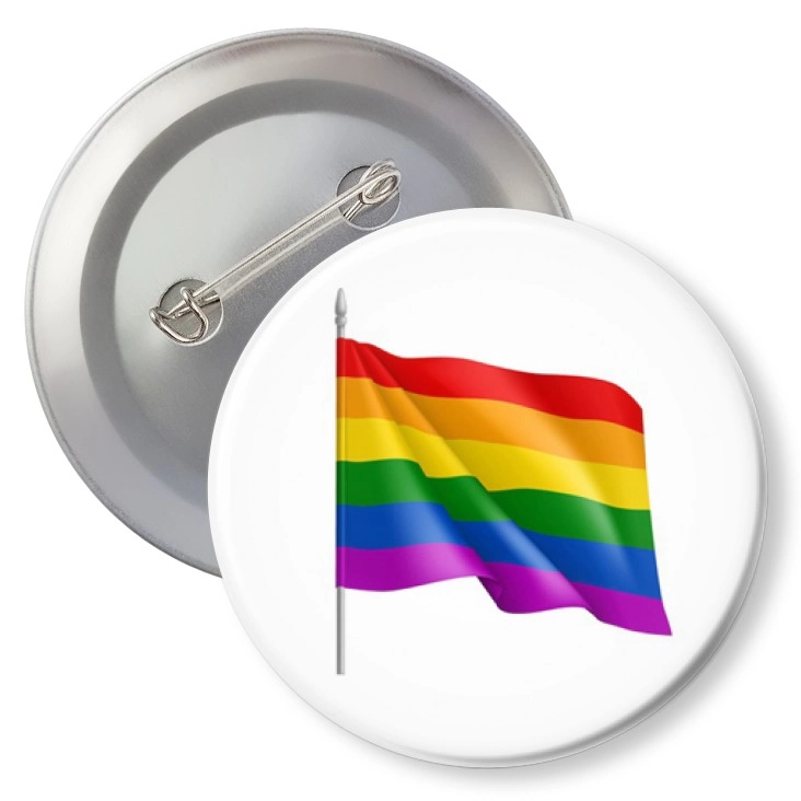 przypinkaLGBT flaga tęczowa