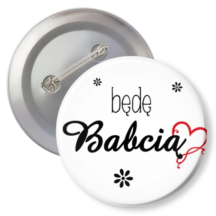 przypinkaBędę Babcią