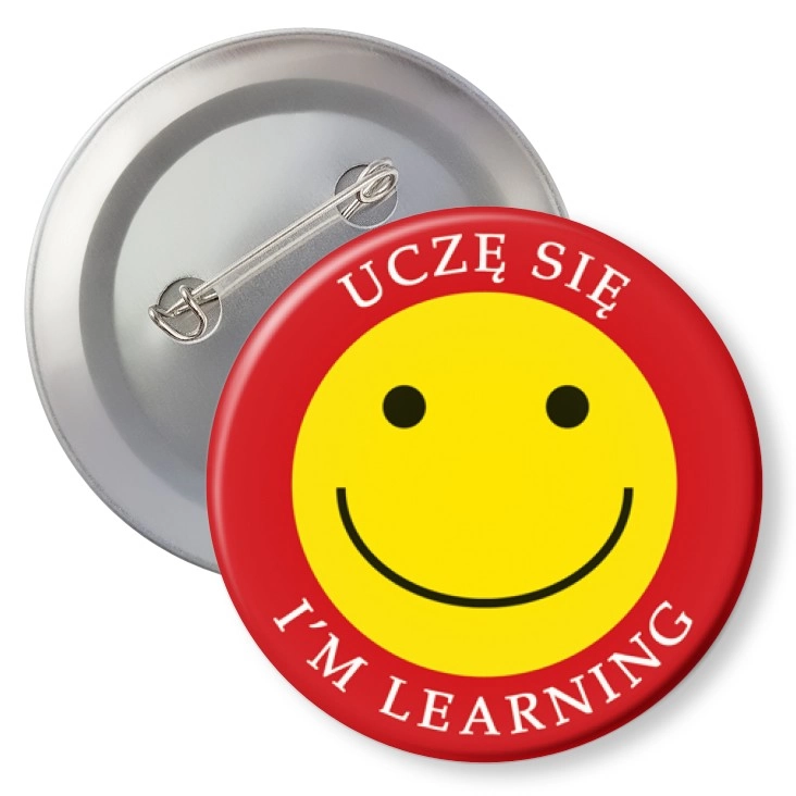 przypinkaUczę się I am learning