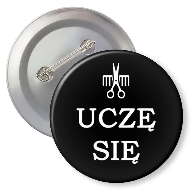 przypinkaUczę się - Fryzjer