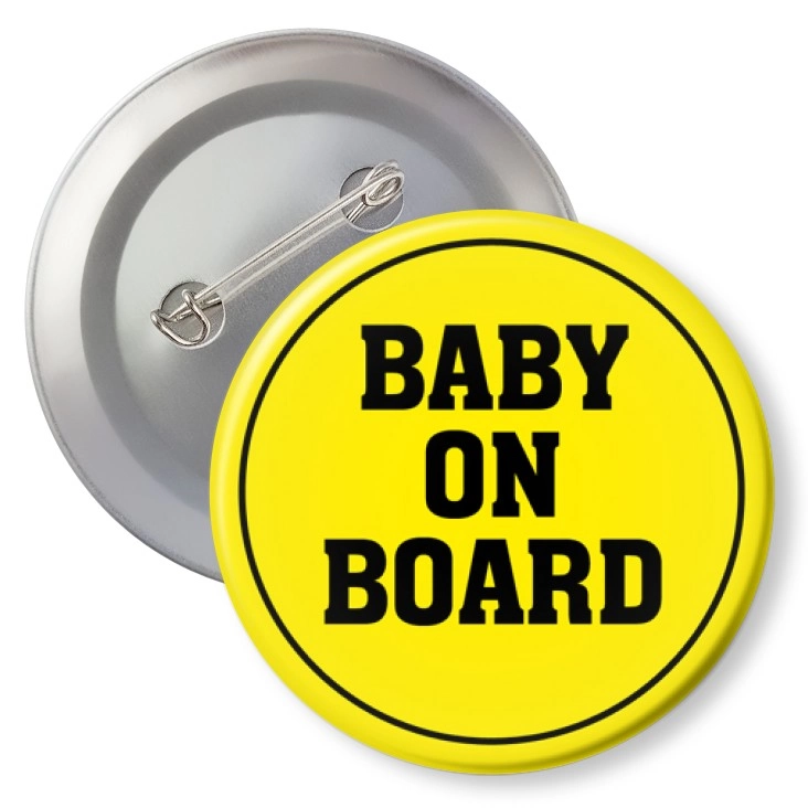 przypinkaBaby on board