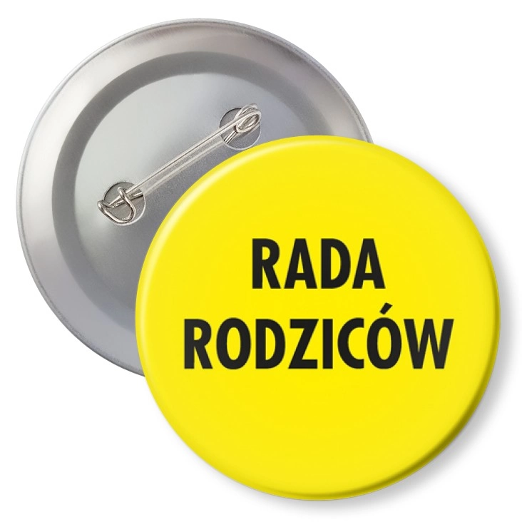 przypinka z agrafką Rada Rodziców