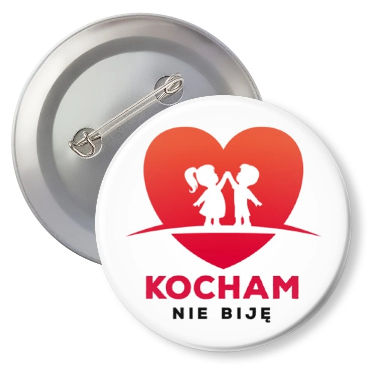przypinkaKocham nie biję