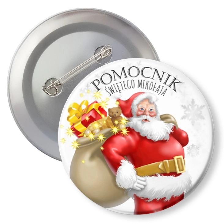 przypinkaPomocnik Świętego Mikołaja