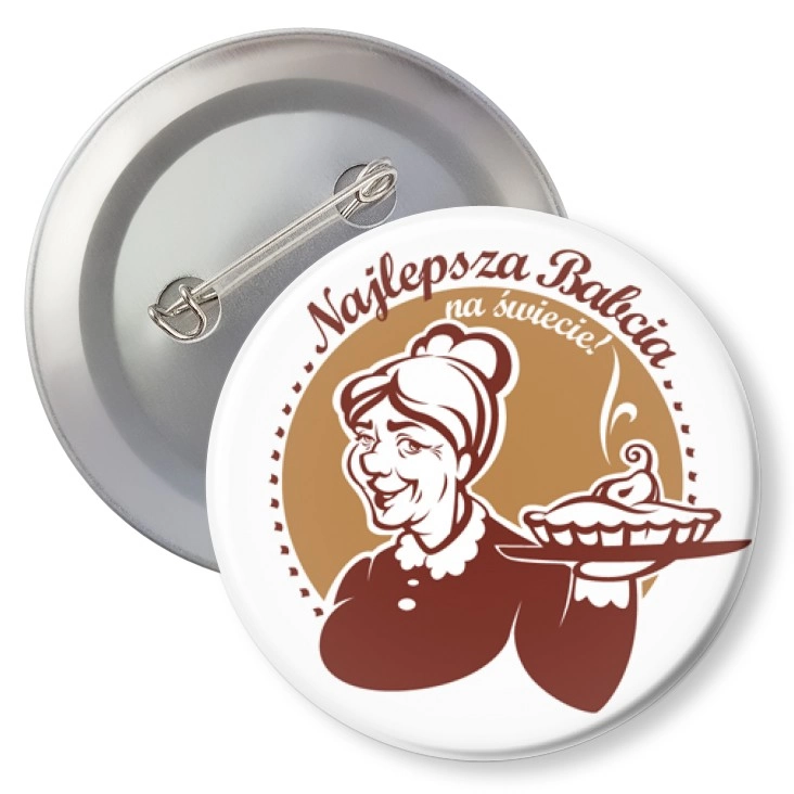 przypinkaNajlepsza Babcia na świecie