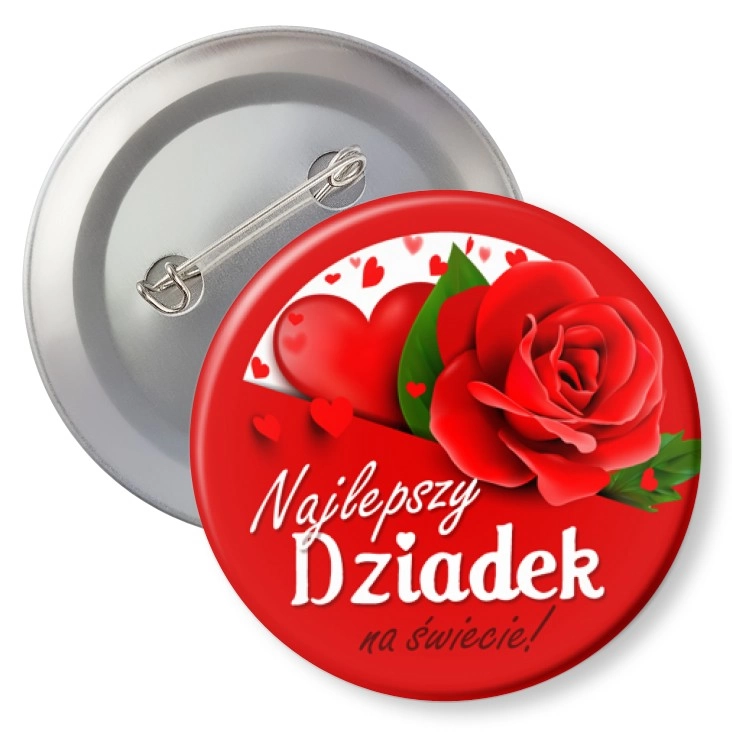 przypinkaDzień Dziadka - Najlepszy Dziadek