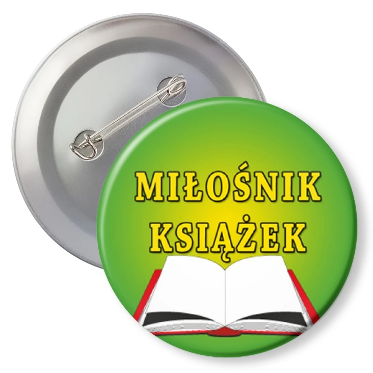 przypinkaMiłośnik książek