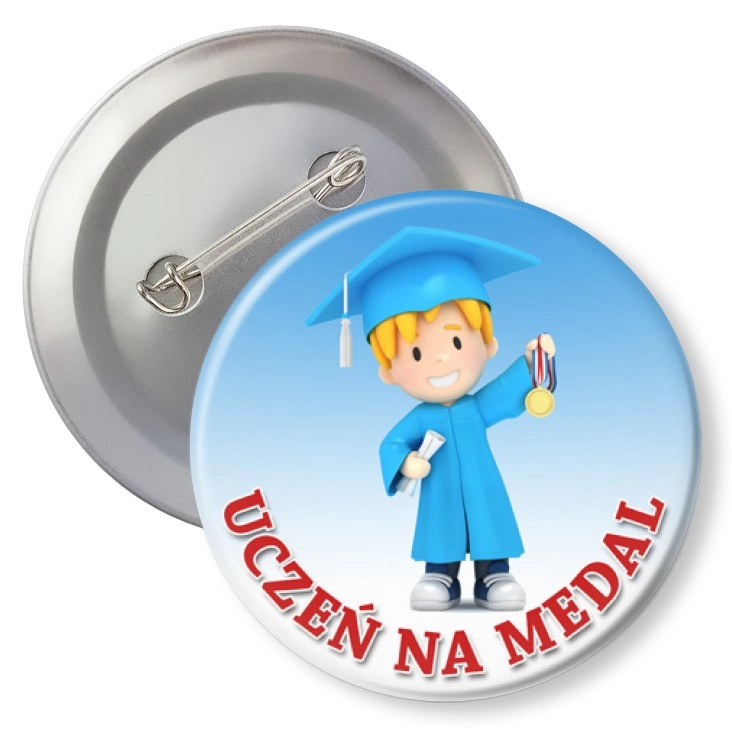 przypinkaUczeń na medal