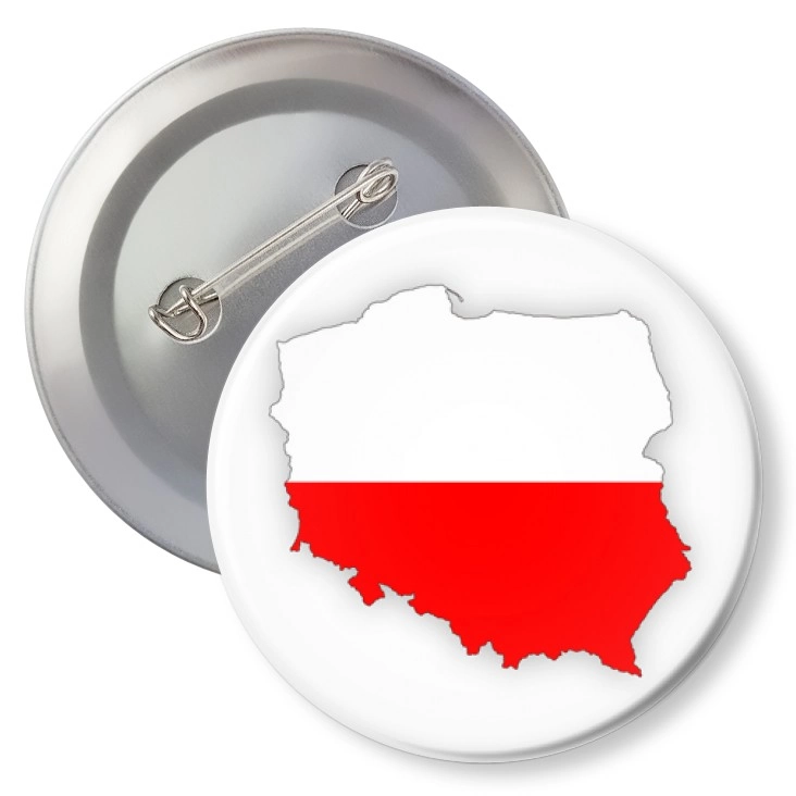 przypinkaMapa Polski