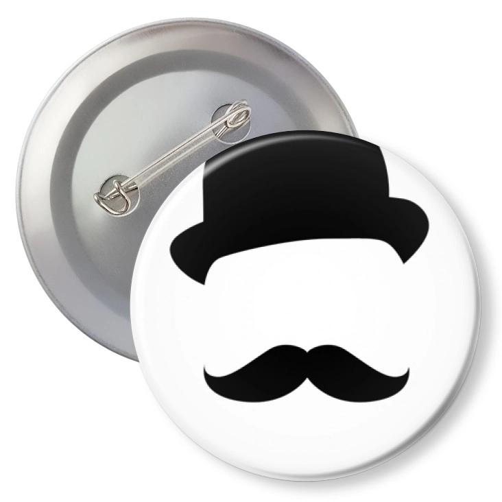 przypinkaMoustache
