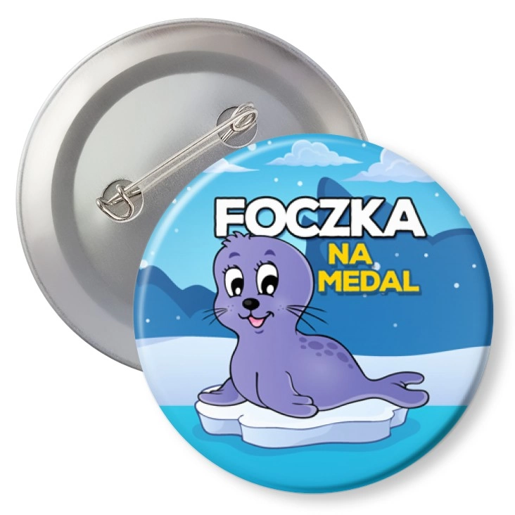 przypinkaFoczka na medal