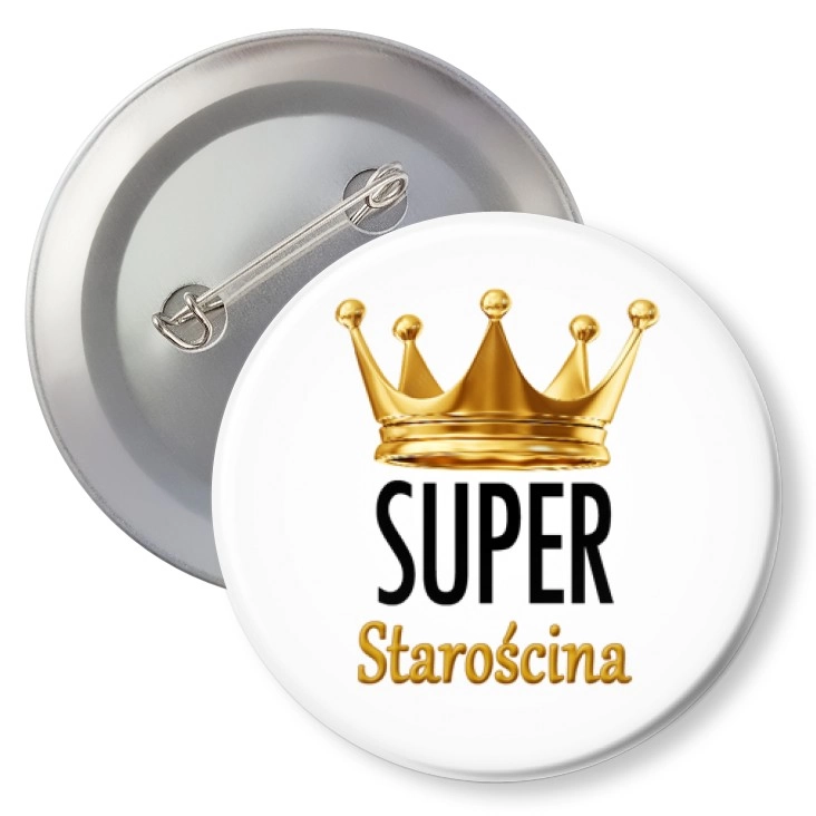 przypinkaSuper starościna