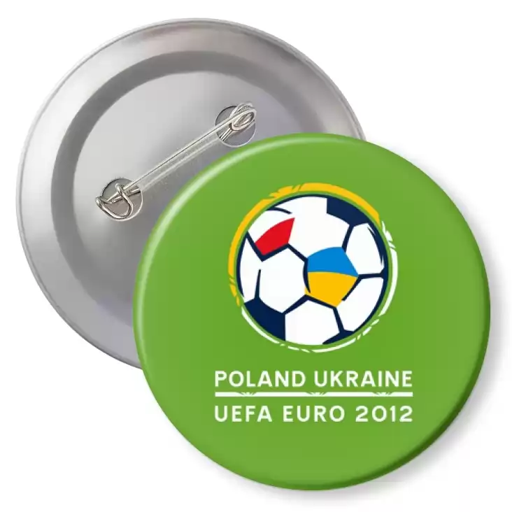 przypinka z agrafką EURO 2012