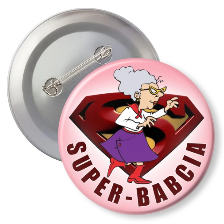 przypinkaSuper-Babcia