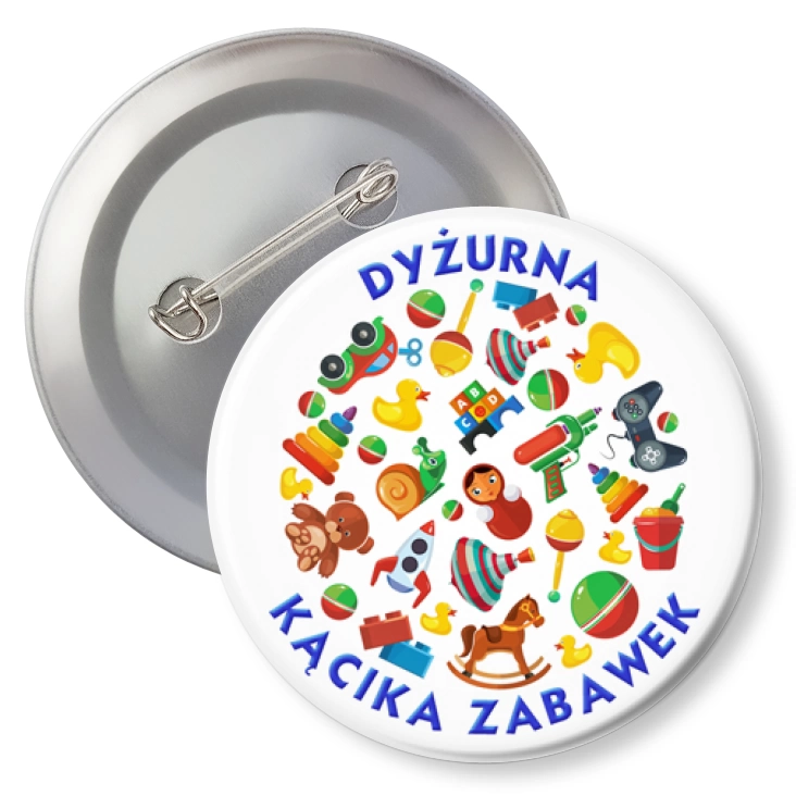 przypinkaDyżurna Kącika Zabawek