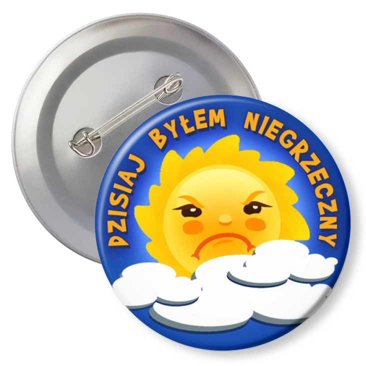 przypinkaDzisiaj byłem niegrzeczny