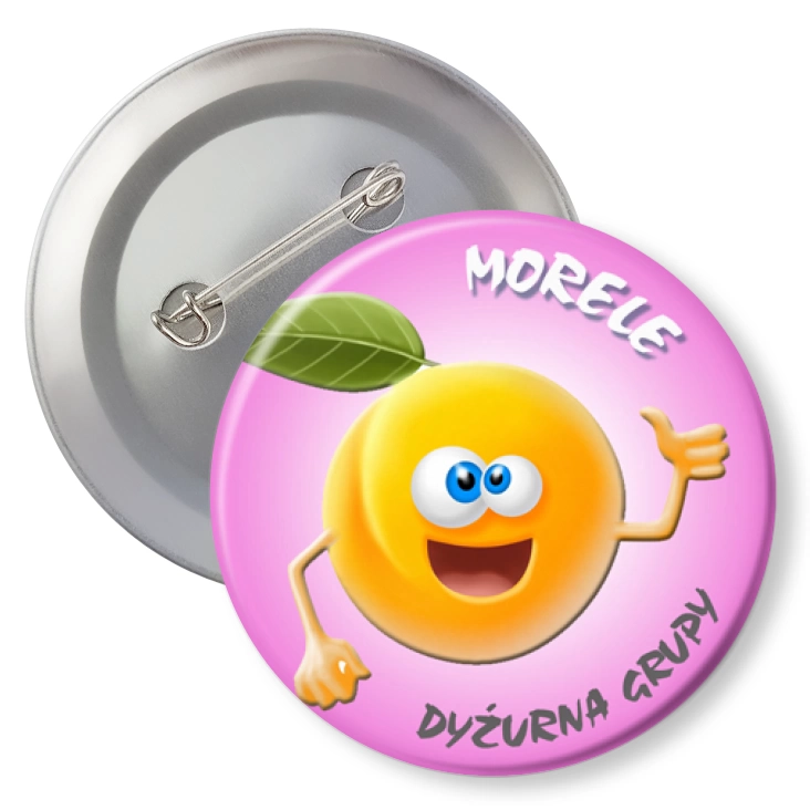 przypinkaDyżurna grupy morelka