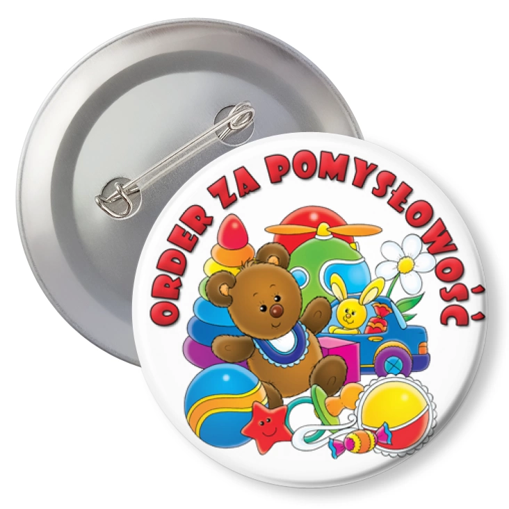 przypinka z agrafką Order za pomysłowość