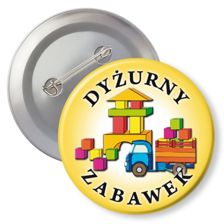 przypinkaDyżurny Zabawek