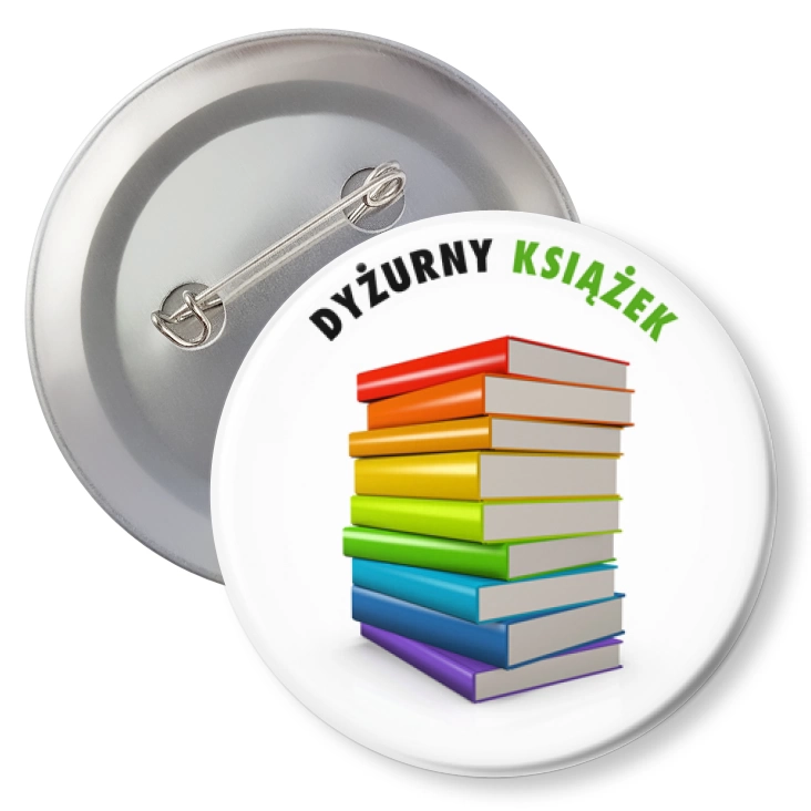 przypinkaDyżurny książek