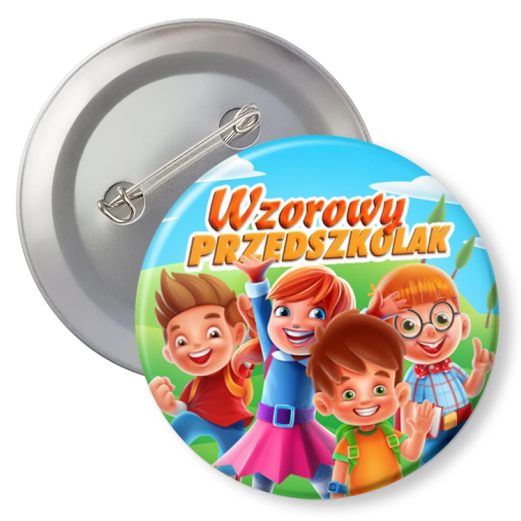 przypinkaOdznaka wzorowego przedszkolaka