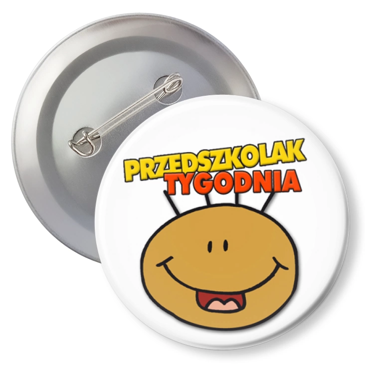 przypinkaPrzedszkolak Tygodnia