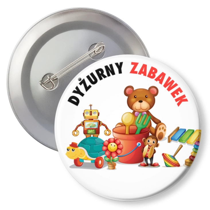 przypinkaDyżurny zabawek
