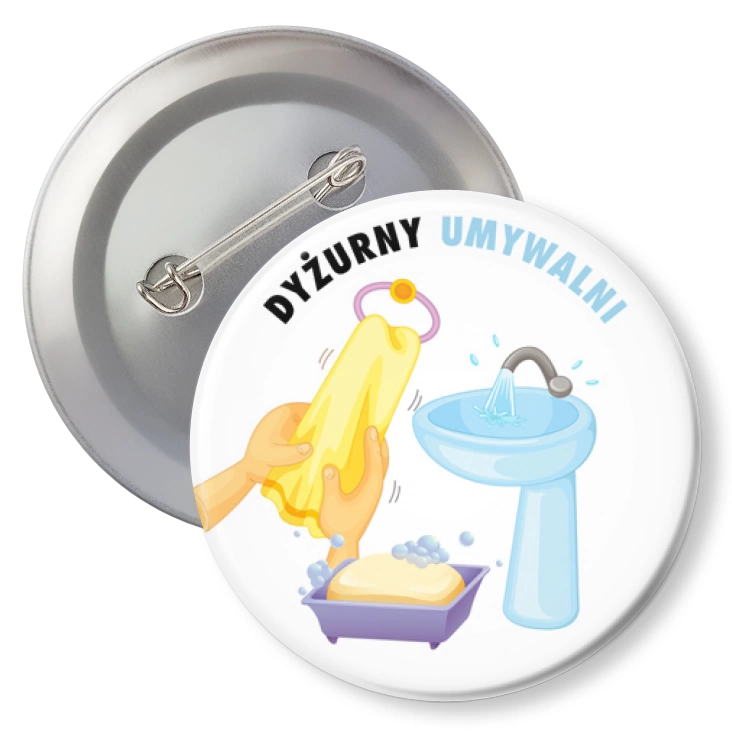 przypinkaDyżurny umywalni
