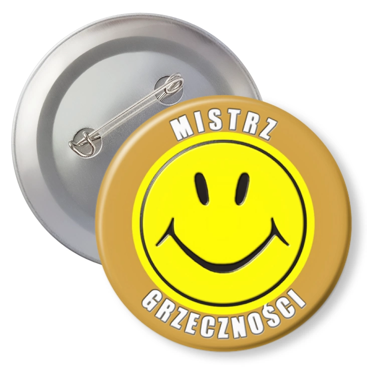 przypinkaMistrz Grzeczności