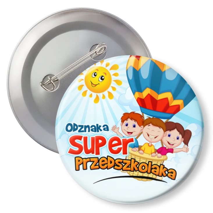 przypinkaOdznaka Super Przedszkolaka