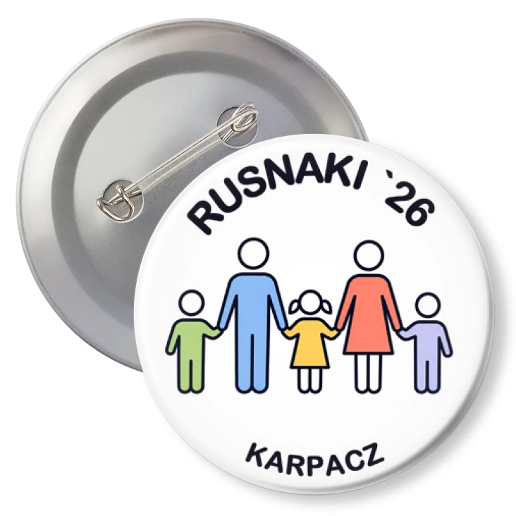 przypinka z agrafką Rusnaki 2026