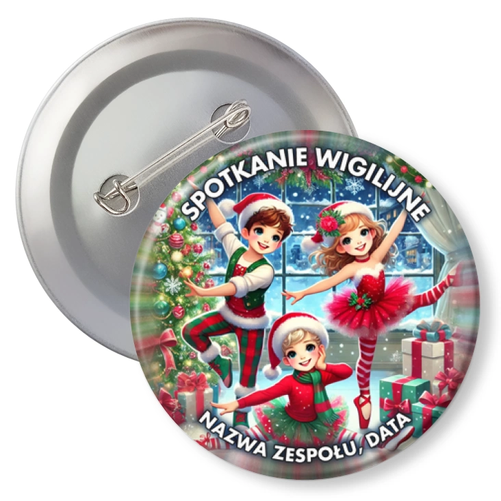 przypinkaSpotkanie wigilijne tancerzy