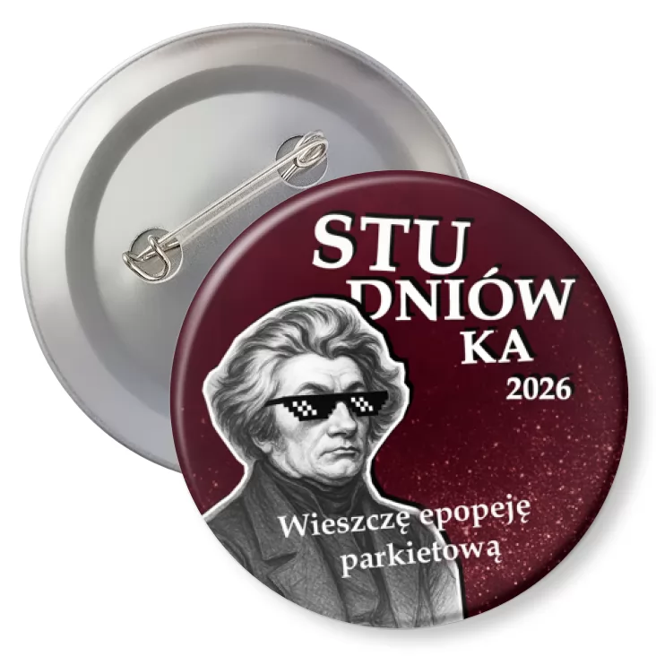 przypinkaStudniówka z wieszczem Mickiewiczem