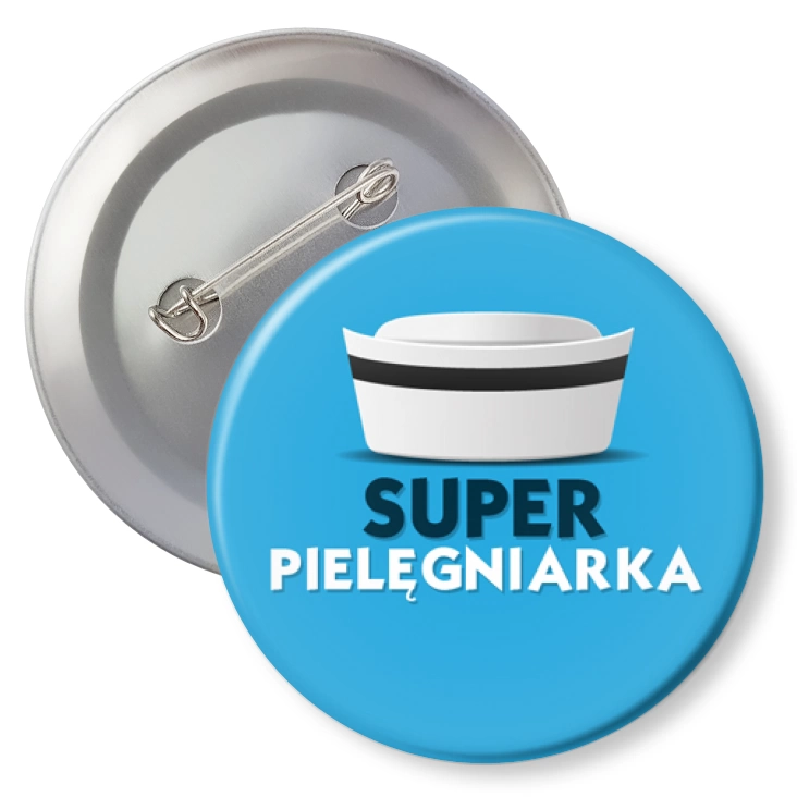 przypinka agrafka Super pielęgniarka
