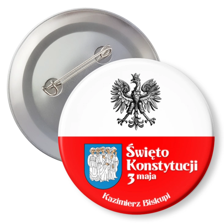 przypinkaŚwięto Konstytucji 3 Maja Kazimierz Biskupi