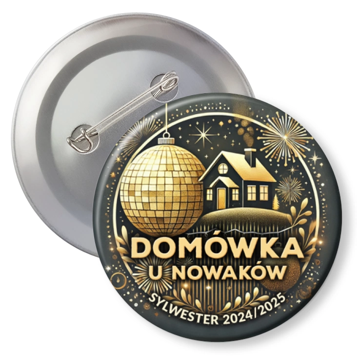 przypinkaSylwester domówka