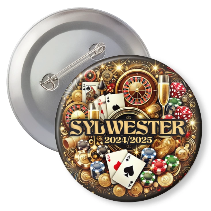 przypinkaSylwester w stylu Las Vegas