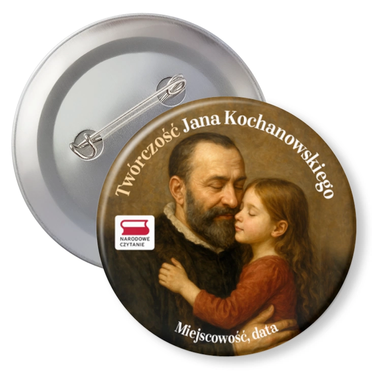 przypinkaTren IX Jana Kochanowskiego Narodowe Czytanie 2025