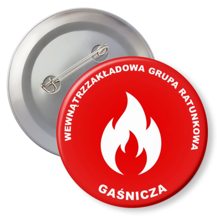 przypinkaWewnątrzzakładowa Grupa Ratunkowa Gaśnicza