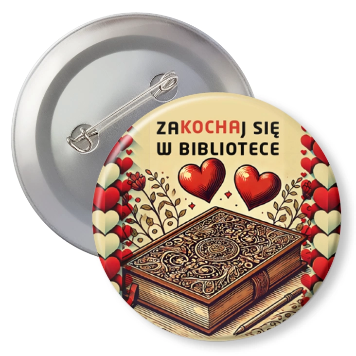 przypinkaZakochaj się w bibliotece serca